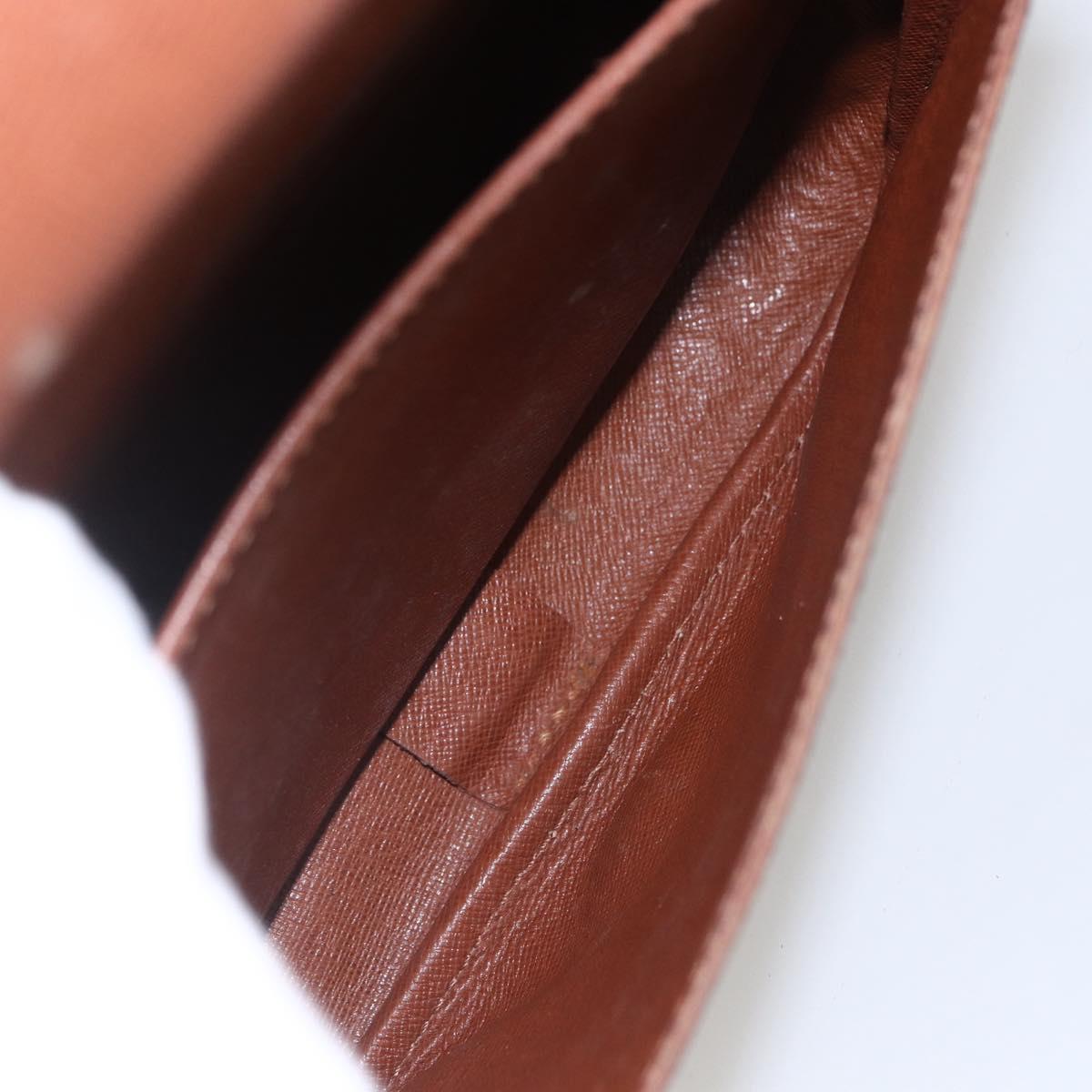 LOUIS VUITTON Monogram Cartouchiere PM Shoulder Bag M51254 LV Auth ka690