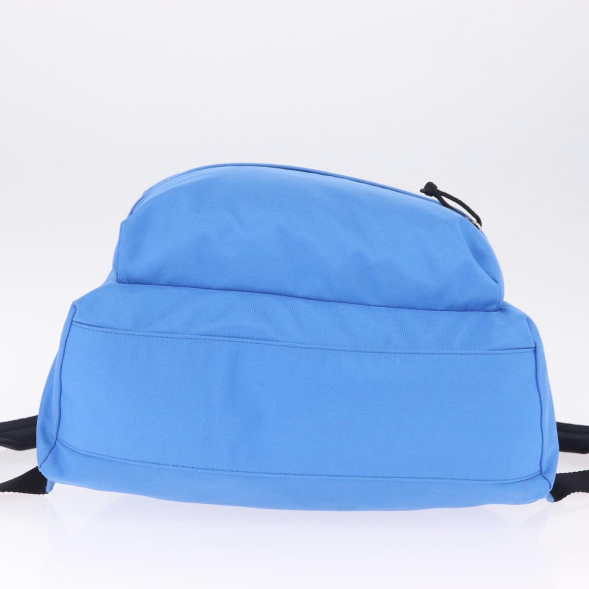 Balenciaga Backpack Canvas Blue Silver 507480 Auth ka6902A