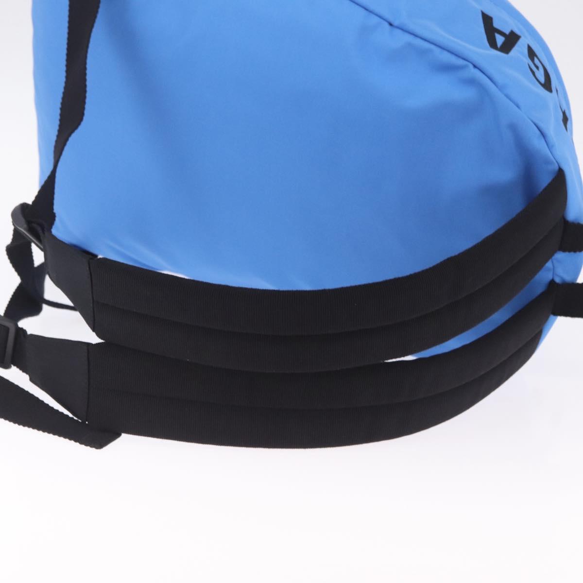 Balenciaga Backpack Canvas Blue Silver 507480 Auth ka6902A