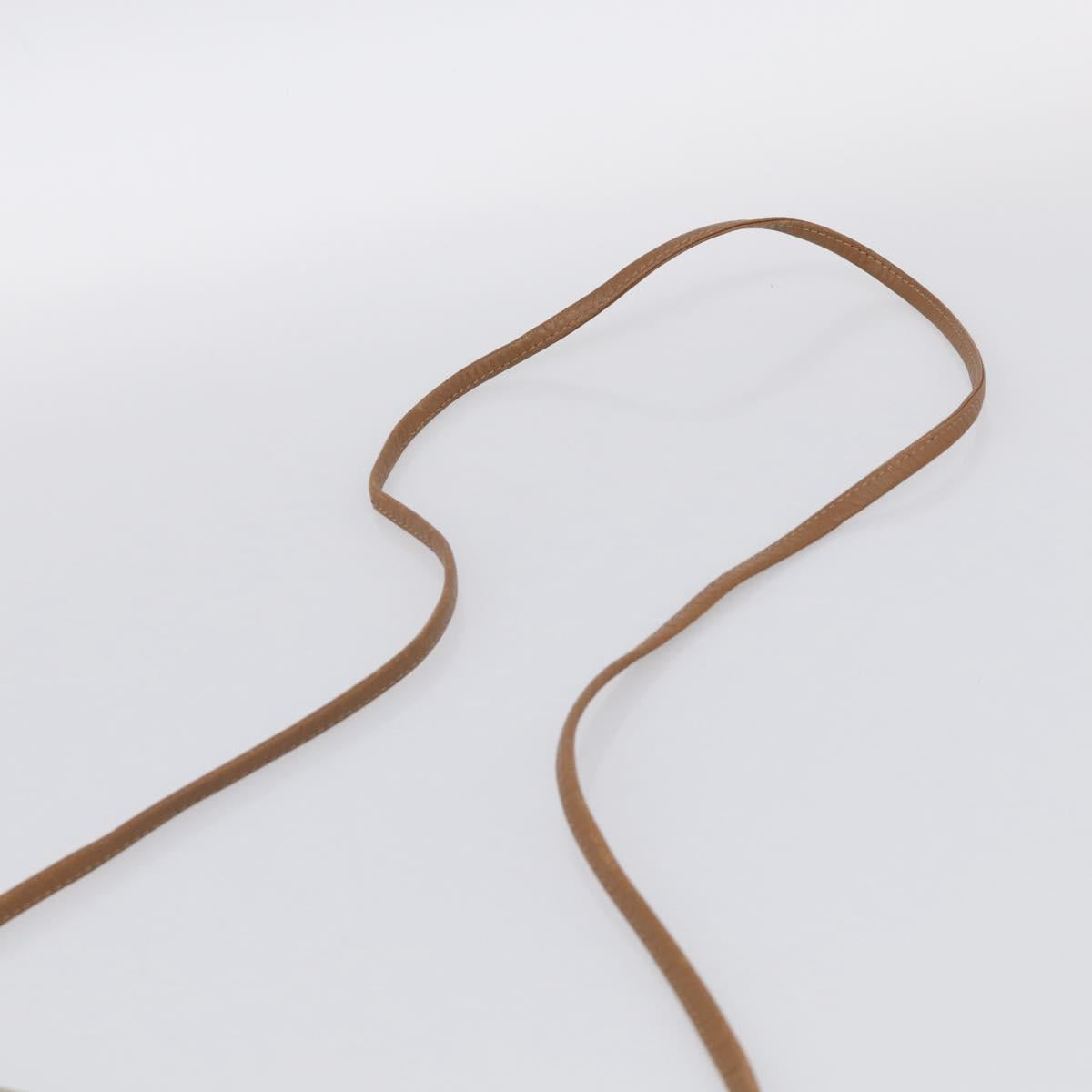 Christian Dior Honeycomb Canvas Shoulder Bag PVC Beige Gold Auth ka6925