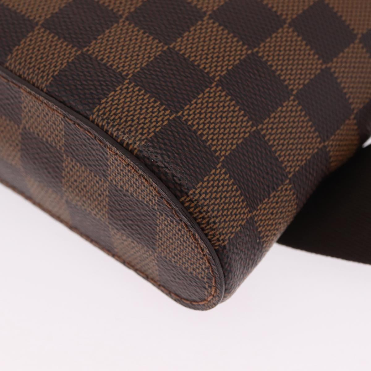 LOUIS VUITTON Damier Ebene Geronimos Shoulder Bag N51994 LV Auth ka6926V