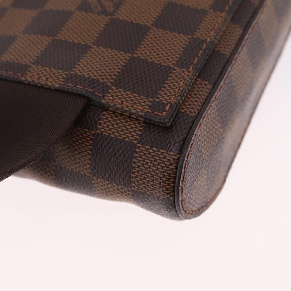 LOUIS VUITTON Damier Ebene Geronimos Shoulder Bag N51994 LV Auth ka6926V