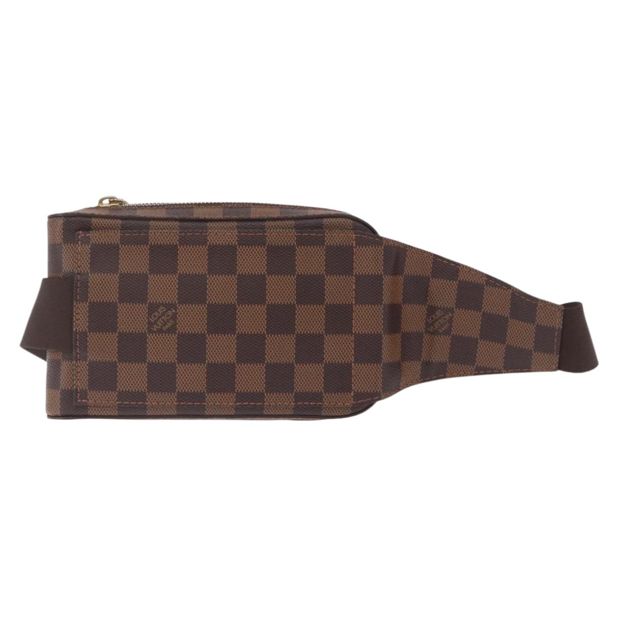 LOUIS VUITTON Damier Ebene Geronimos Shoulder Bag N51994 LV Auth ka6926V