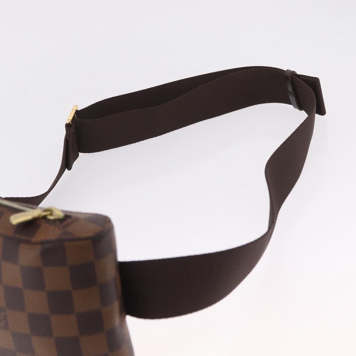 LOUIS VUITTON Damier Ebene Geronimos Shoulder Bag N51994 LV Auth ka6926V