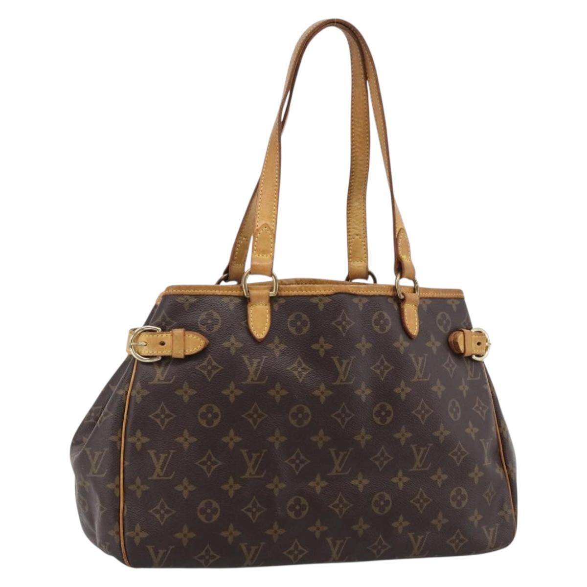 LOUIS VUITTON Monogram Batignolles Horizontal Tote Bag M51154 LV Auth ka6931