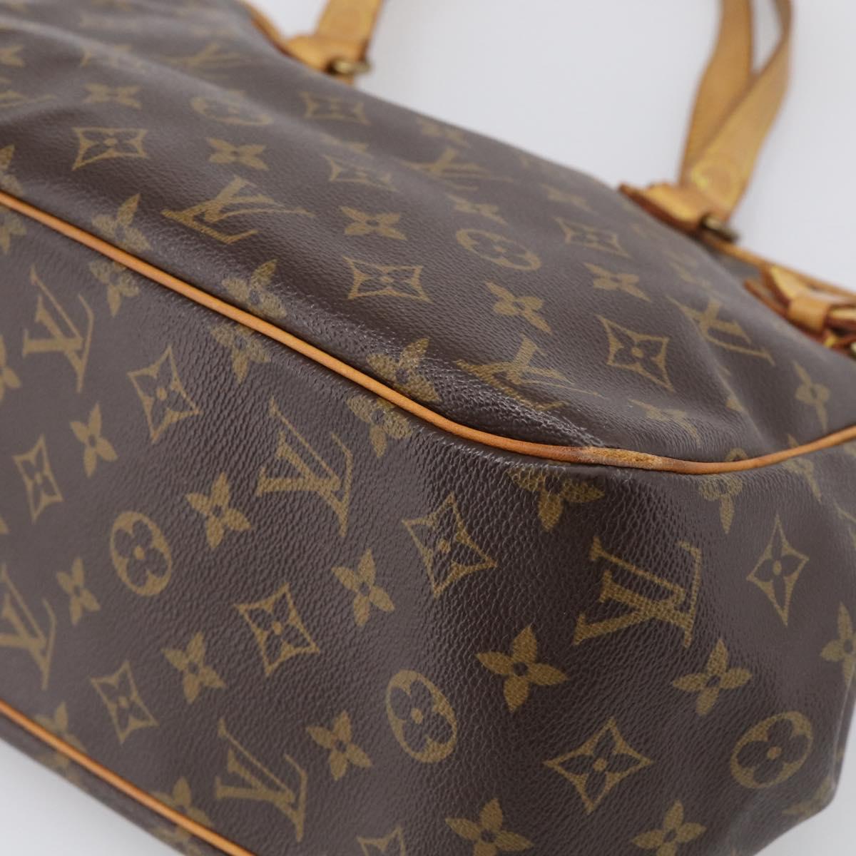 LOUIS VUITTON Monogram Batignolles Horizontal Tote Bag M51154 LV Auth ka6931
