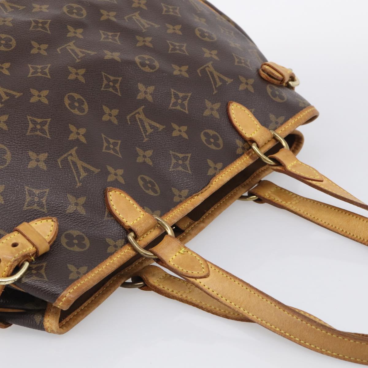 LOUIS VUITTON Monogram Batignolles Horizontal Tote Bag M51154 LV Auth ka6931