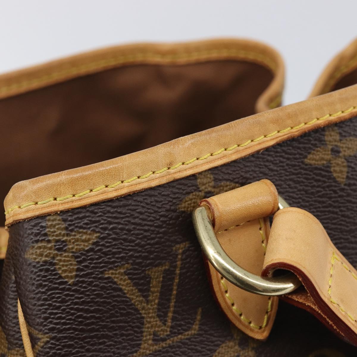 LOUIS VUITTON Monogram Batignolles Tote Bag M51156 LV Auth ka6941V