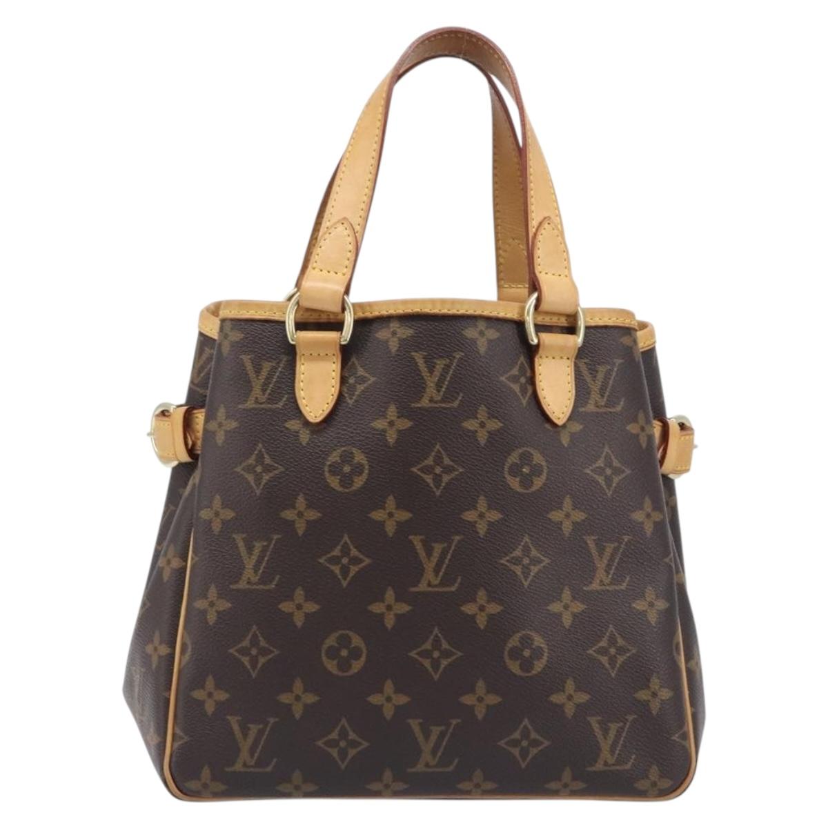 LOUIS VUITTON Monogram Batignolles Tote Bag M51156 LV Auth ka6941V