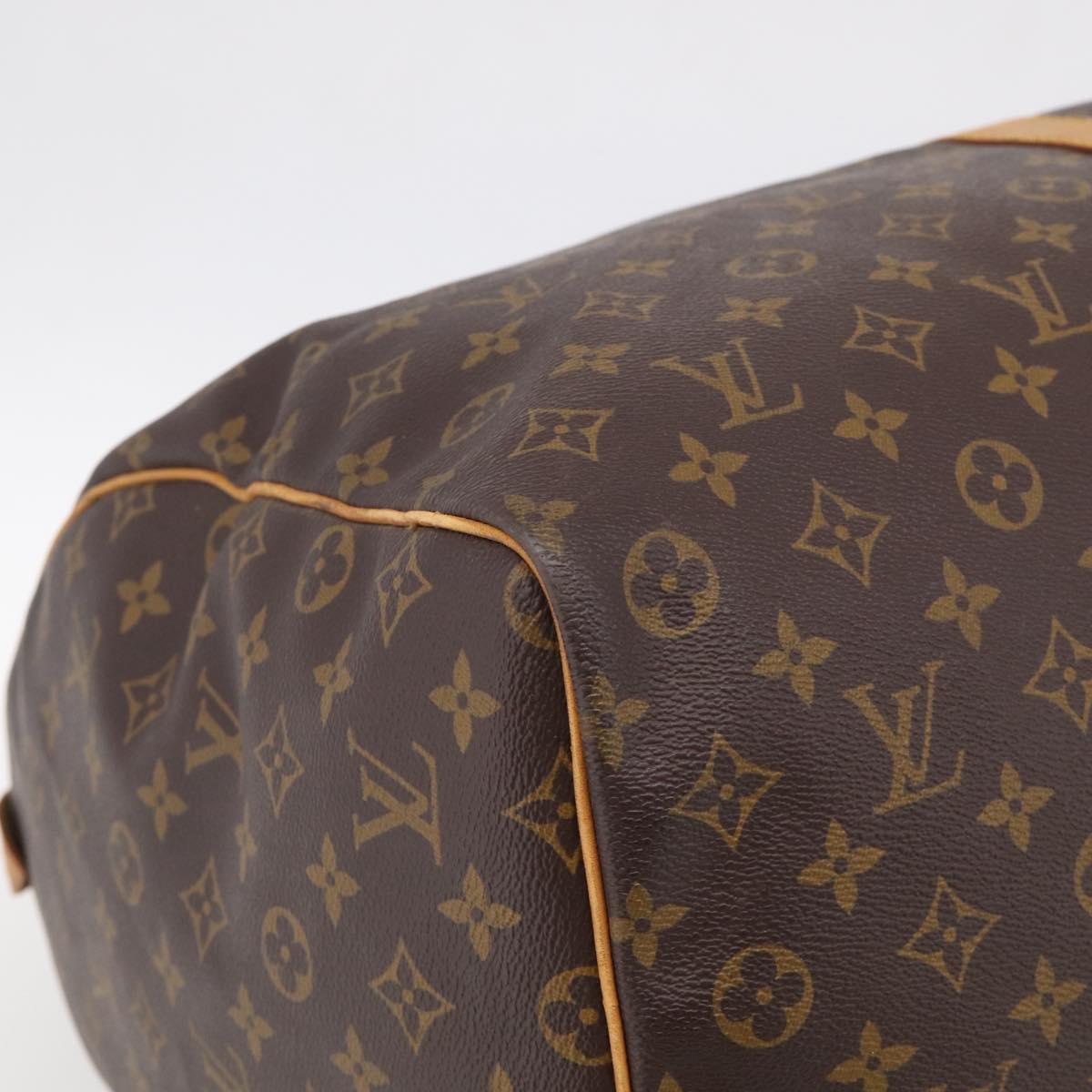 LOUIS VUITTON Monogram Keepall 60 Boston Bag M41422 LV Auth ka6949