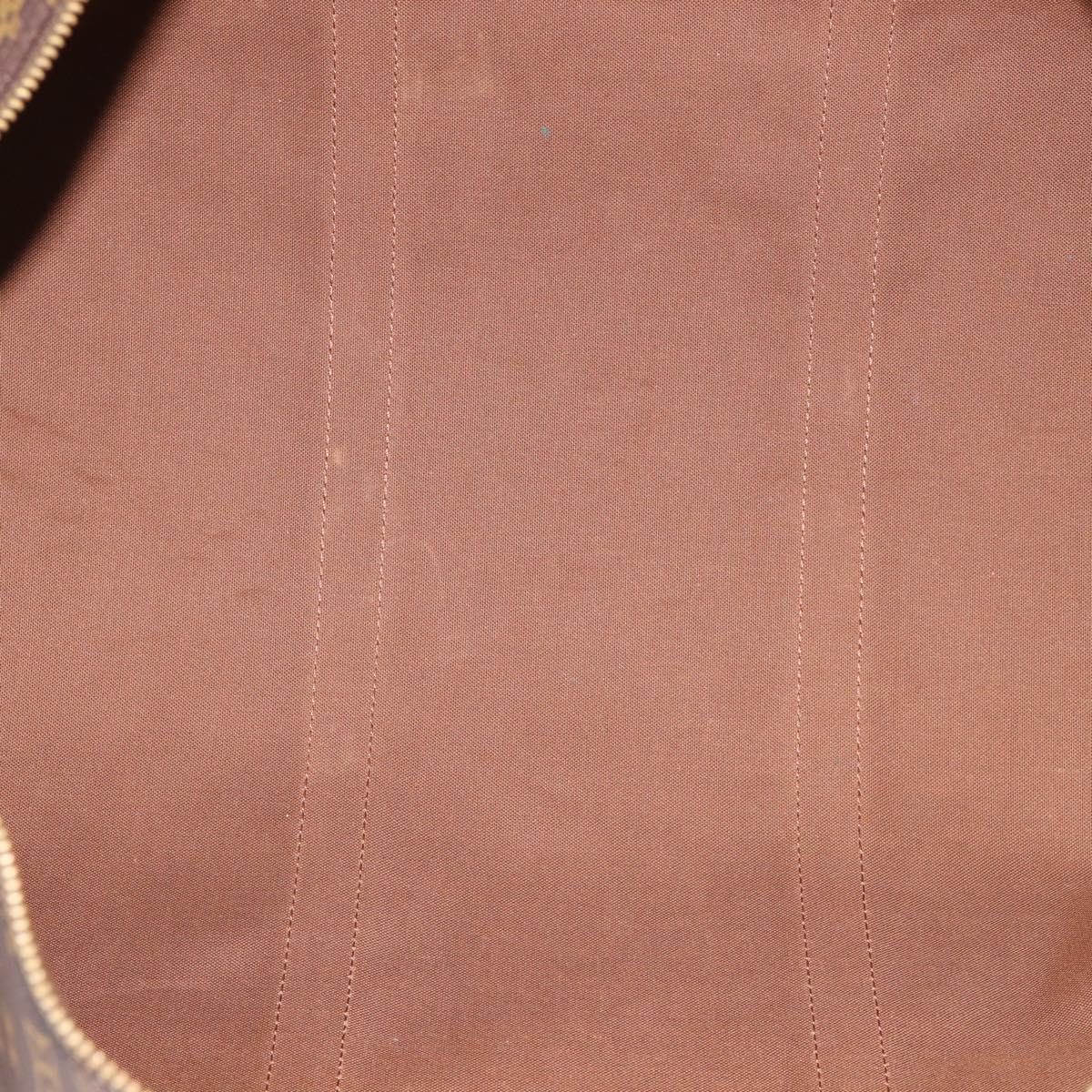 LOUIS VUITTON Monogram Keepall 60 Boston Bag M41422 LV Auth ka6949
