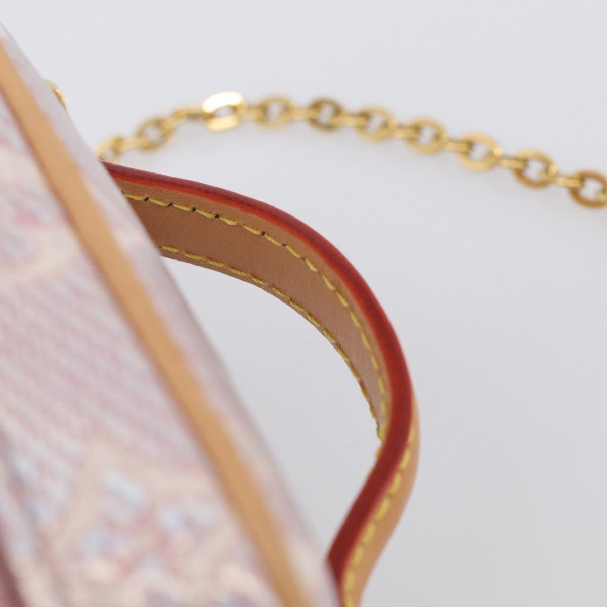 LOUIS VUITTON Monogram micro vanity Shoulder Bag Pink M82527 LV Auth ka6964SM