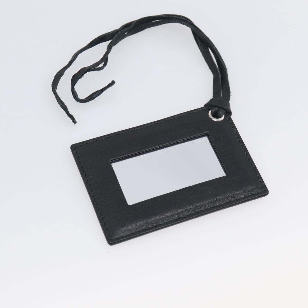 Balenciaga Mini City Hand Bag Leather 2way Black Silver 300295 Auth ka6969M