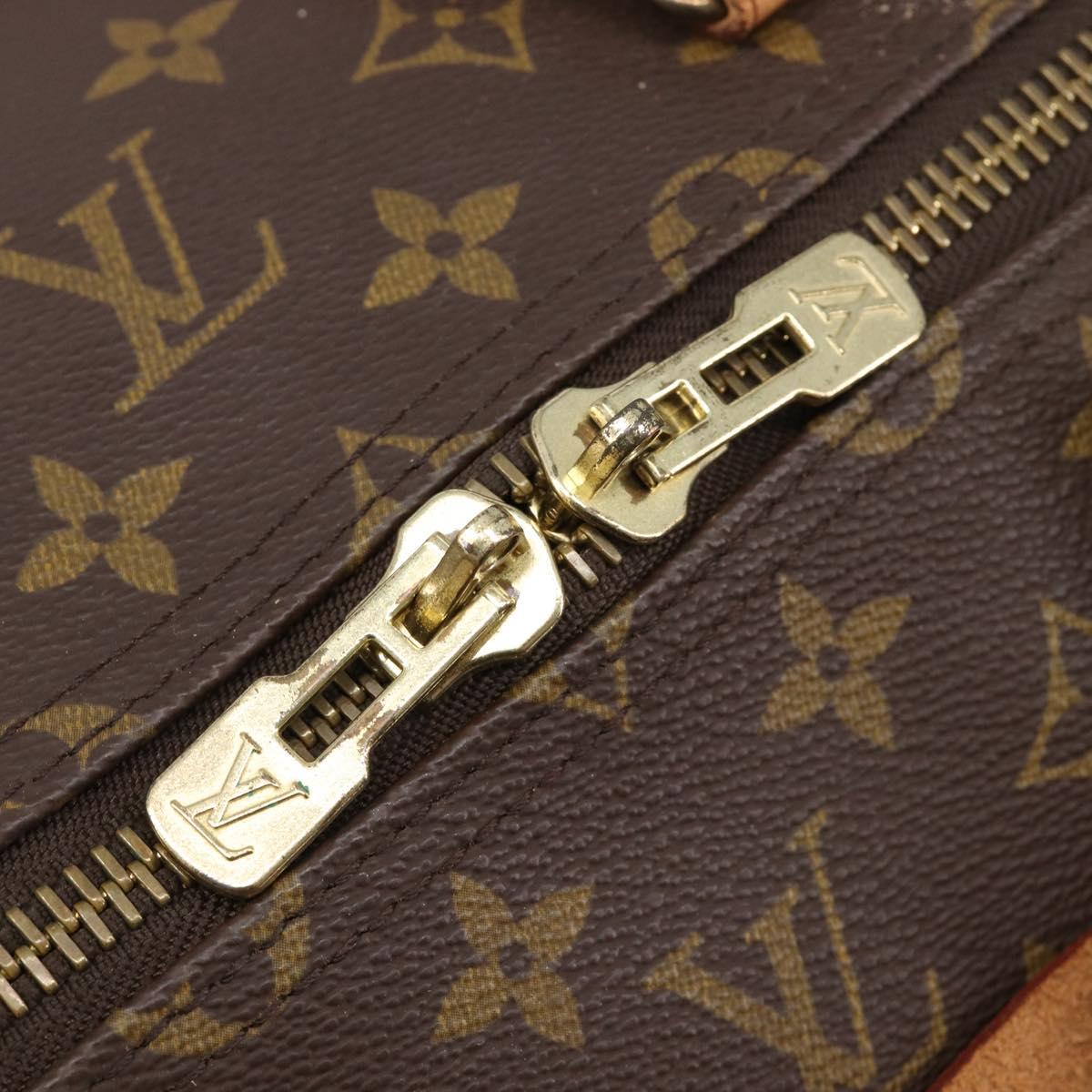 LOUIS VUITTON Monogram Keepall 55 Boston Bag M41424 LV Auth ka6971