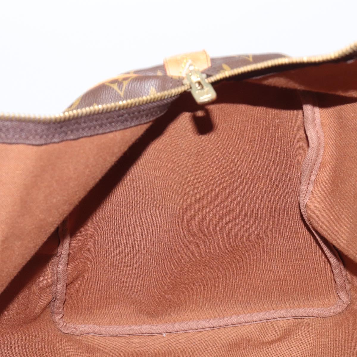 LOUIS VUITTON Monogram Keepall 55 Boston Bag M41424 LV Auth ka6971