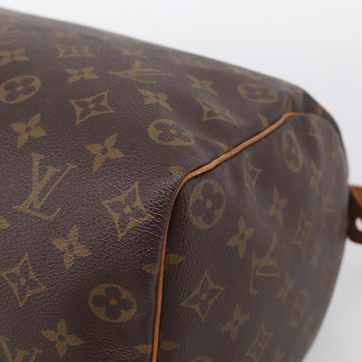 LOUIS VUITTON Monogram Speedy 35 Hand Bag M41524 LV Auth ka6972