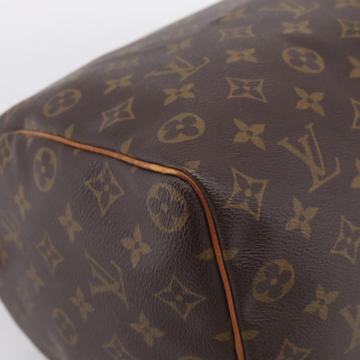 LOUIS VUITTON Monogram Speedy 35 Hand Bag M41524 LV Auth ka6972