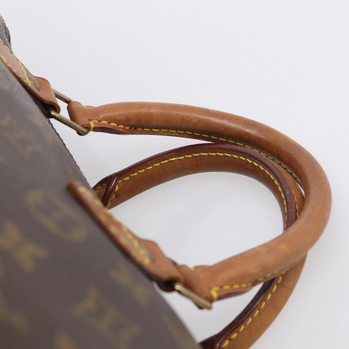 LOUIS VUITTON Monogram Speedy 35 Hand Bag M41524 LV Auth ka6972
