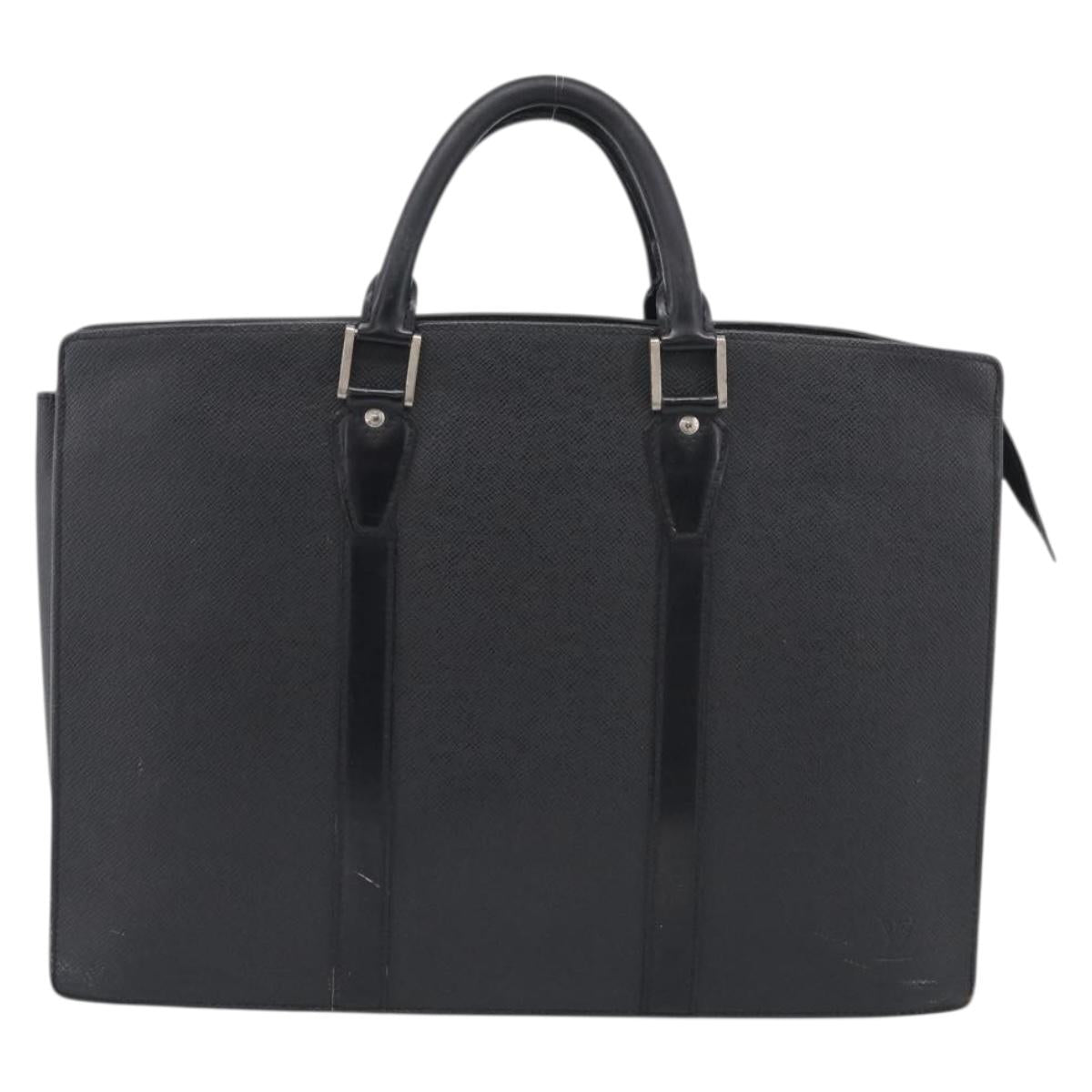LOUIS VUITTON Taiga Porte Documents Rozan Bag Epicea M30054 LV Auth ka6973