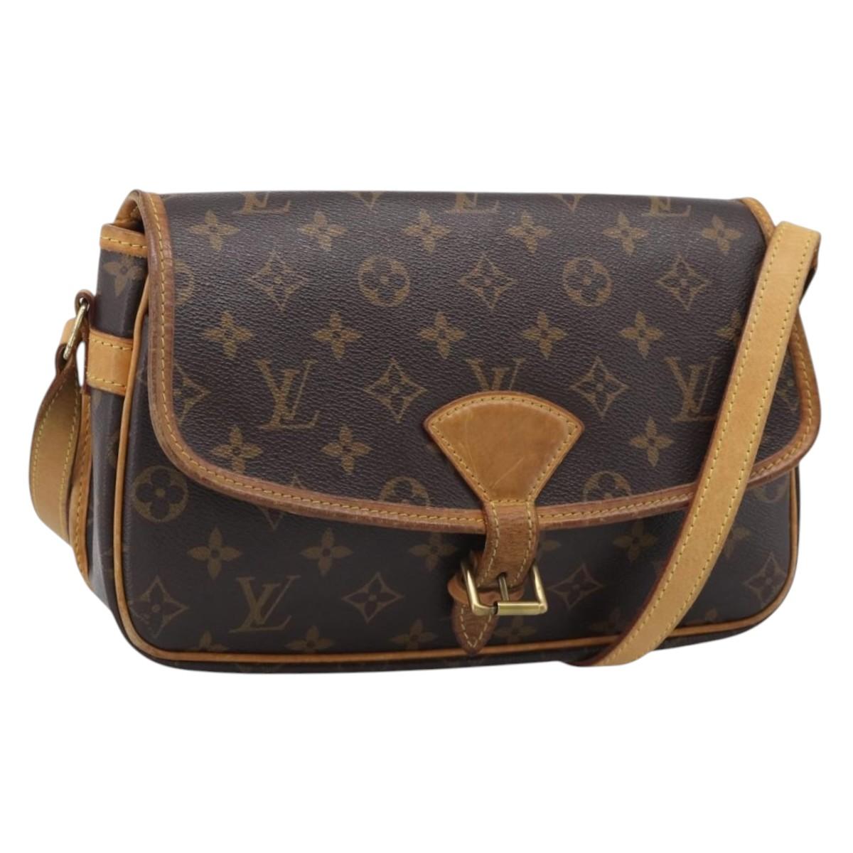 LOUIS VUITTON Monogram Sologne Shoulder Bag M42250 LV Auth ka6983