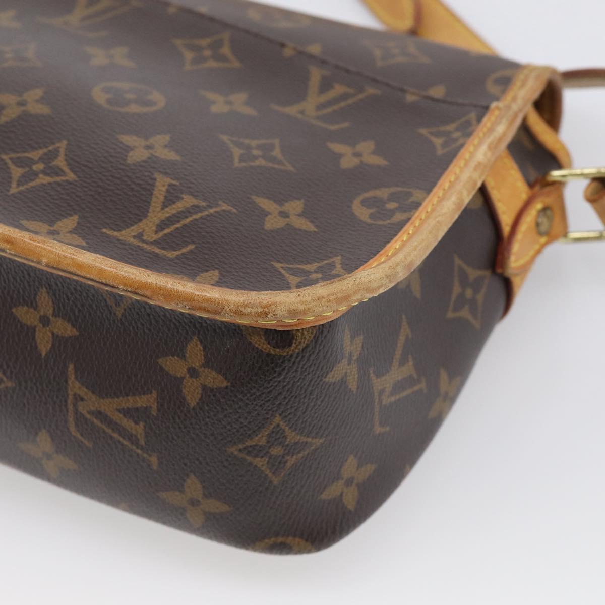 LOUIS VUITTON Monogram Sologne Shoulder Bag M42250 LV Auth ka6983