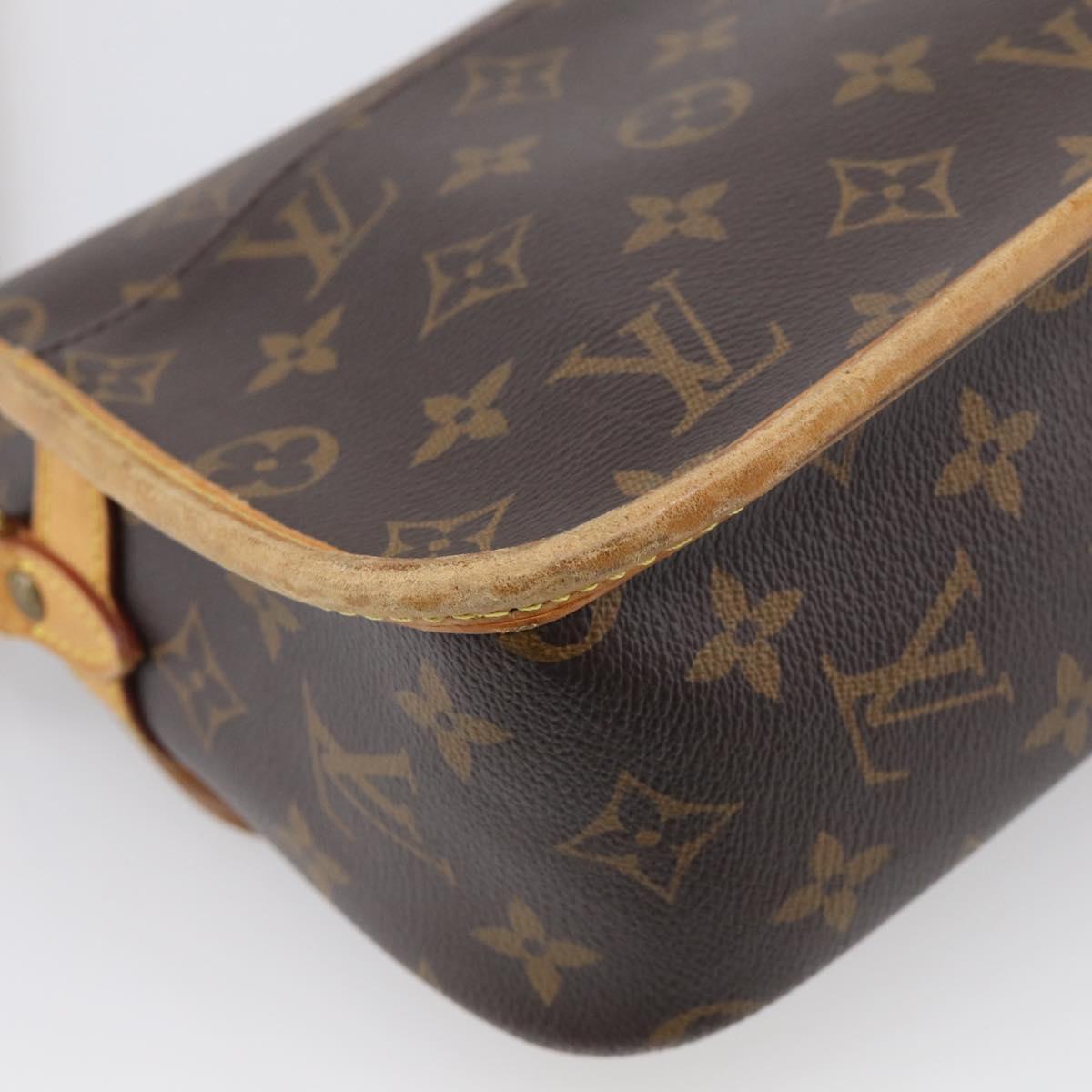 LOUIS VUITTON Monogram Sologne Shoulder Bag M42250 LV Auth ka6983
