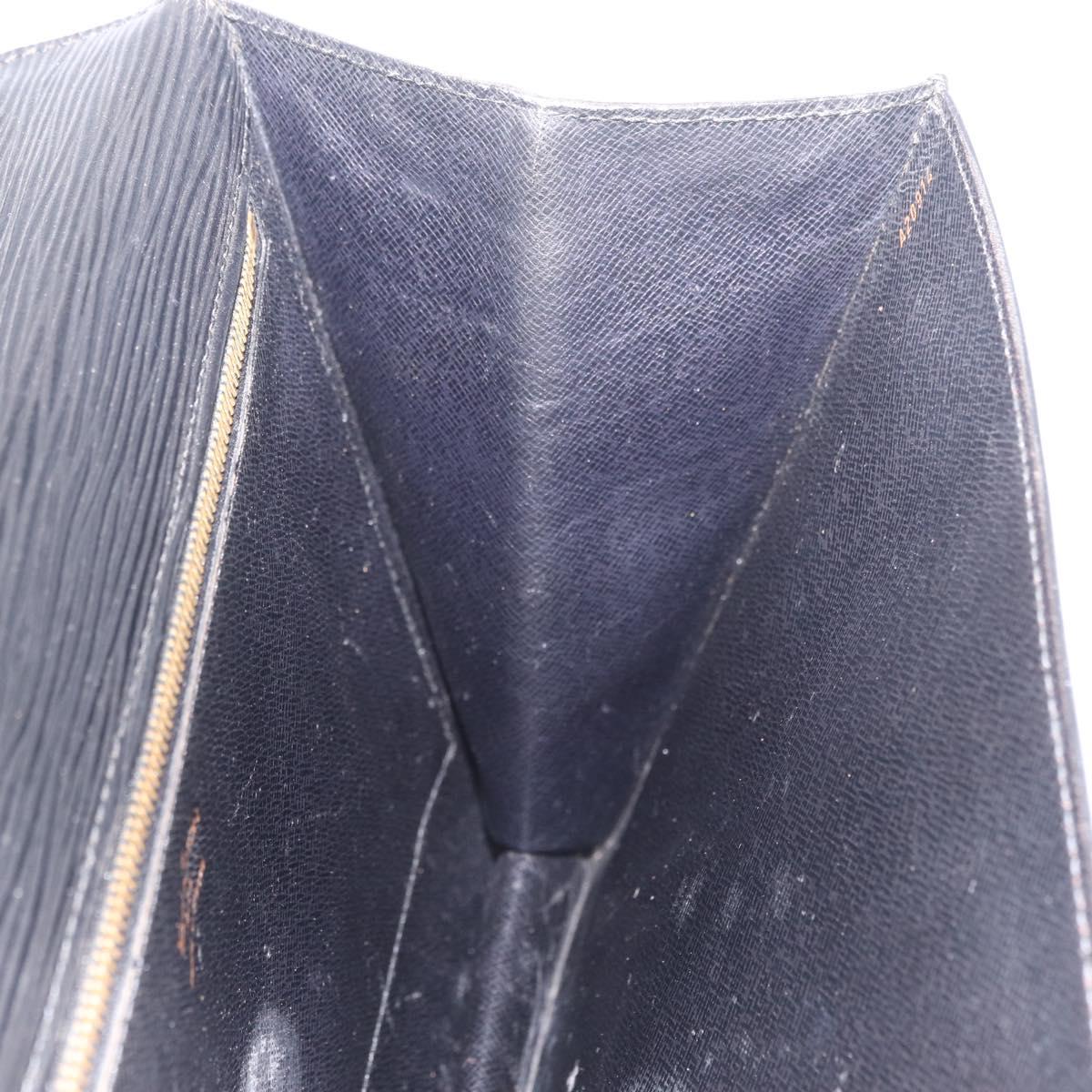 LOUIS VUITTON Epi Monceau28 Hand Bag Black M52122 LV Auth ka6985