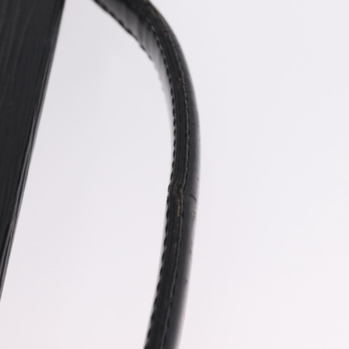 LOUIS VUITTON Epi Monceau28 Hand Bag Black M52122 LV Auth ka6985