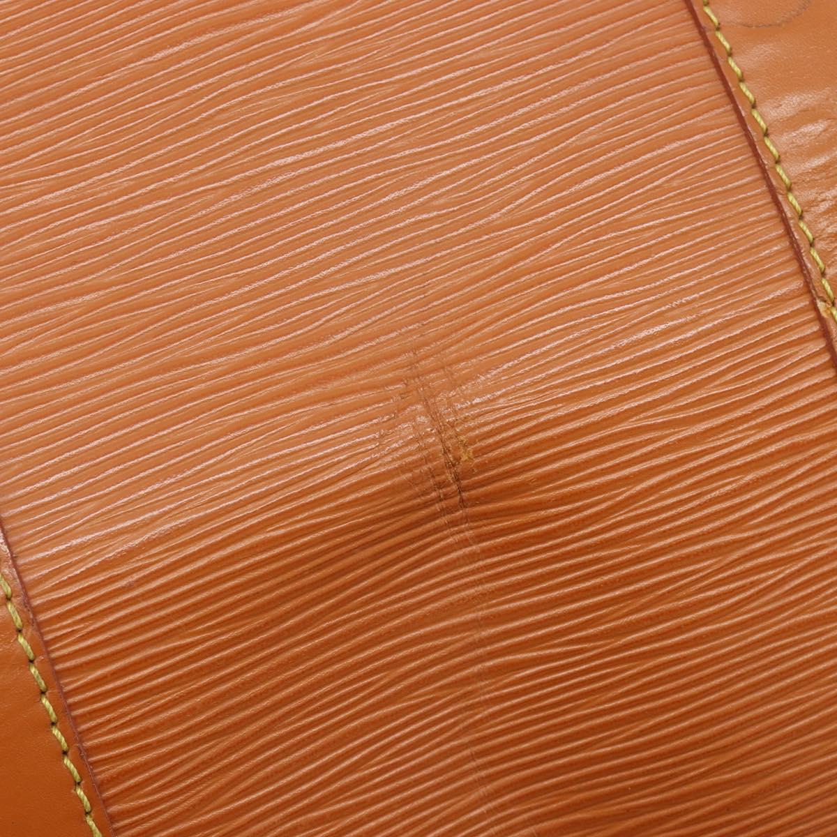LOUIS VUITTON Epi Keepall 50 Boston Bag Zipangu Gold M42968 LV Auth ka6996