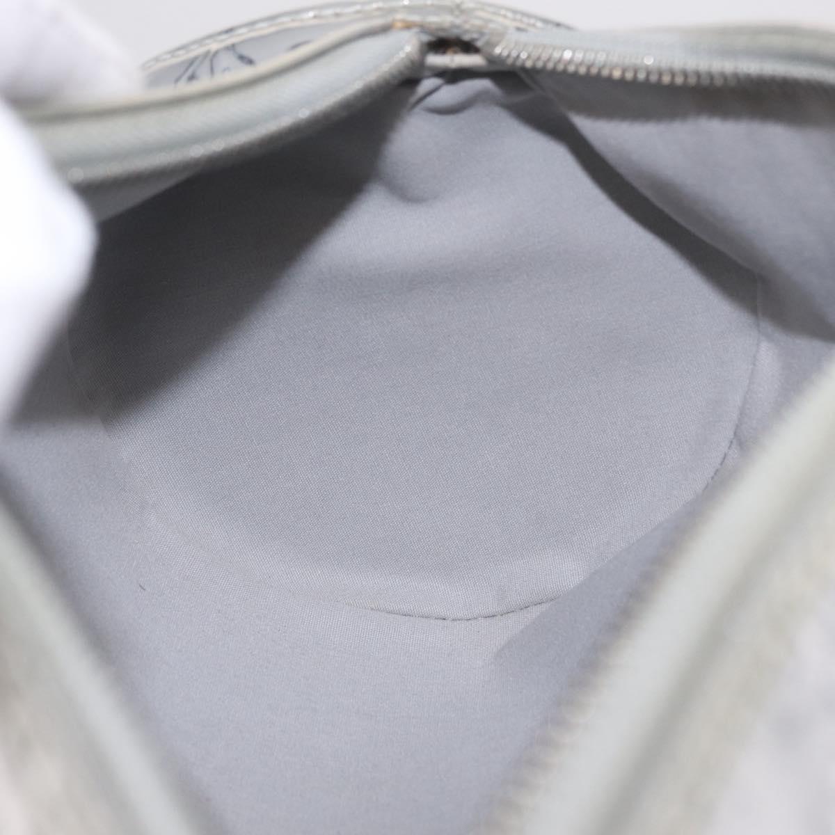 LOUIS VUITTON Monogram Miroir Papillon Hand Bag Silver M95269 LV Auth ka6998SAV