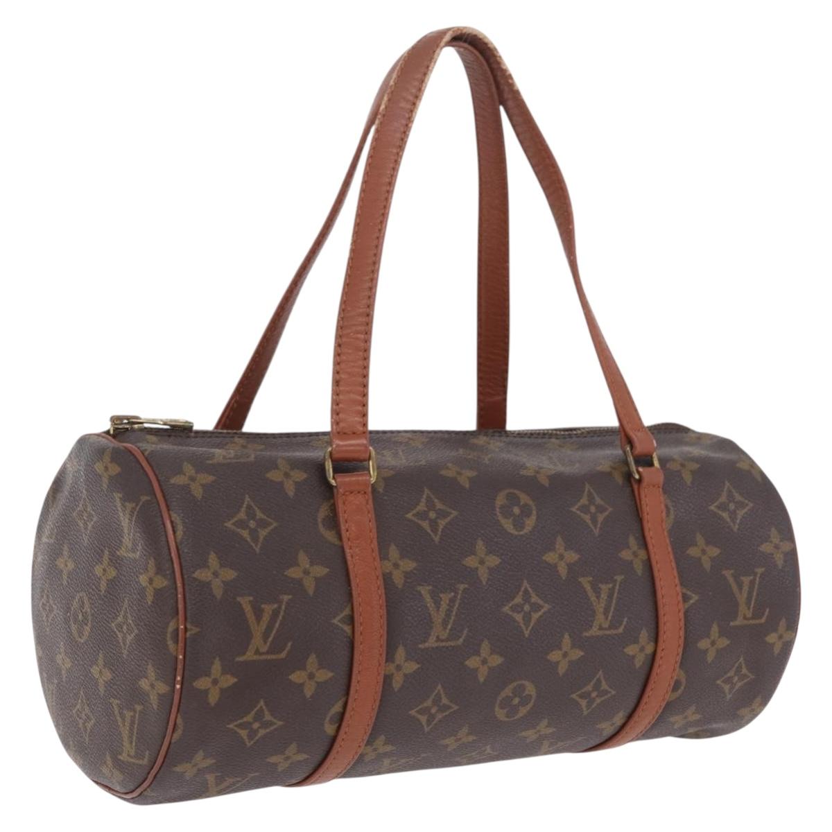 LOUIS VUITTON Monogram Papillon 30 Hand Bag M51365 LV Auth ka6999