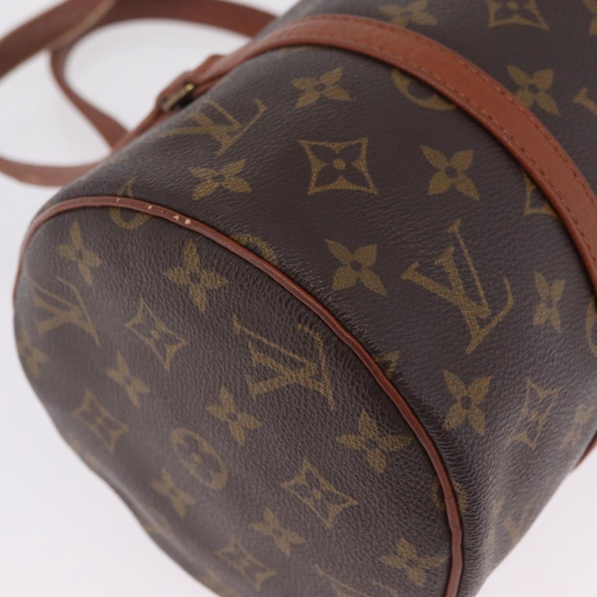 LOUIS VUITTON Monogram Papillon 30 Hand Bag M51365 LV Auth ka6999