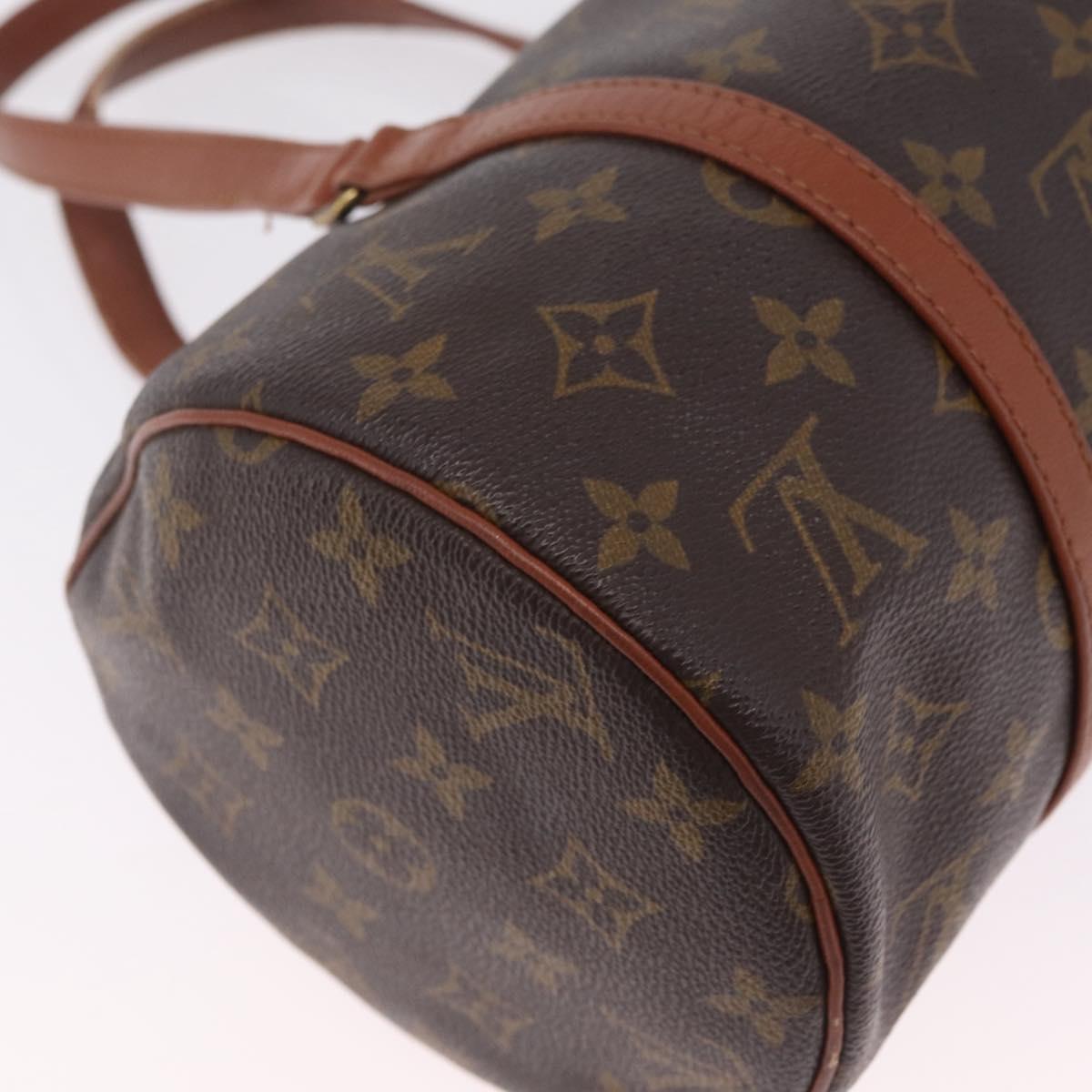 LOUIS VUITTON Monogram Papillon 30 Hand Bag M51365 LV Auth ka6999