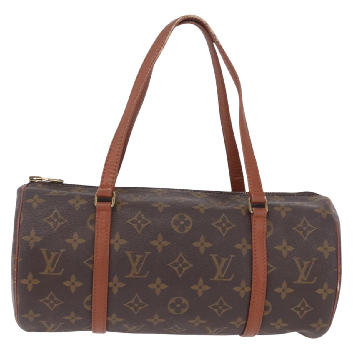 LOUIS VUITTON Monogram Papillon 30 Hand Bag M51365 LV Auth ka6999