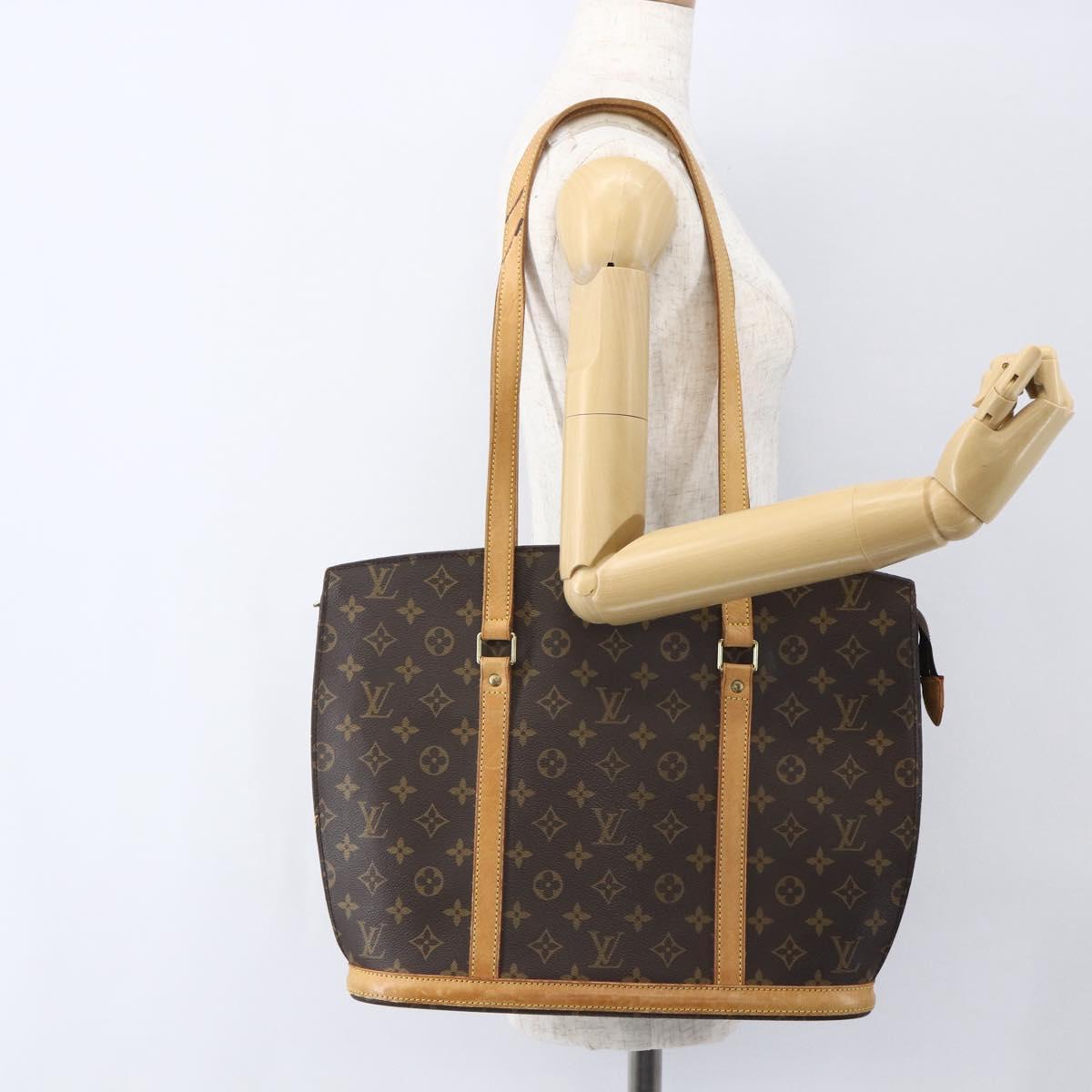 LOUIS VUITTON Monogram Babylone Tote Bag M51102 LV Auth ka700
