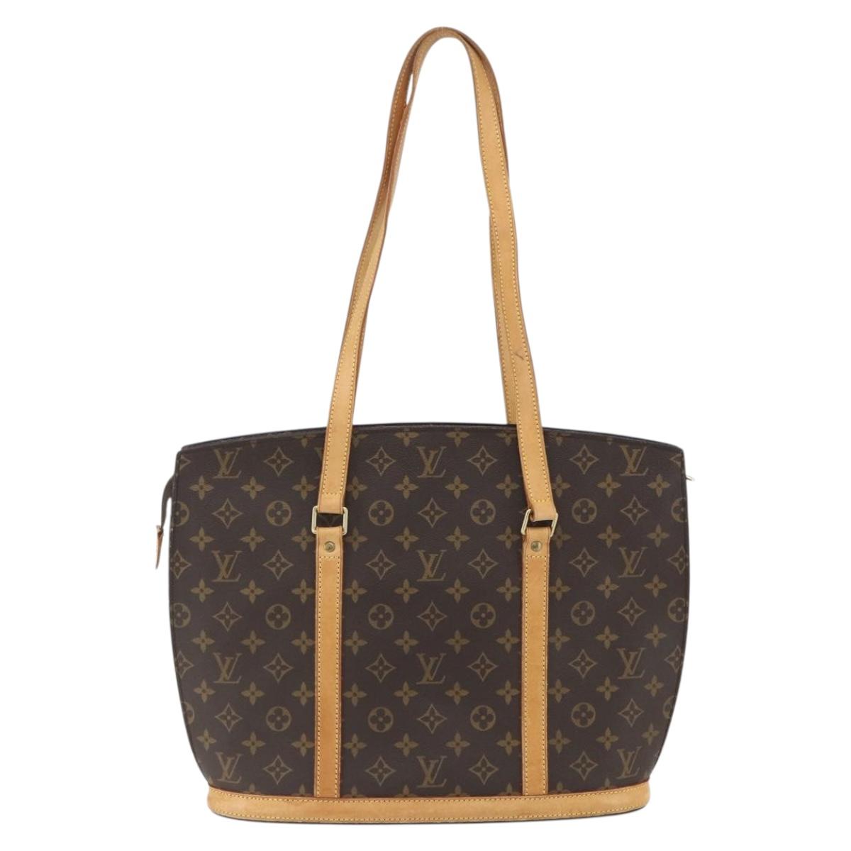 LOUIS VUITTON Monogram Babylone Tote Bag M51102 LV Auth ka700