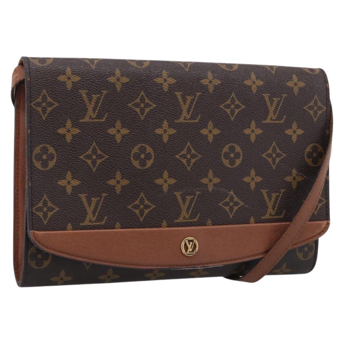 LOUIS VUITTON Monogram Bordeaux 27 Shoulder Bag M51797 LV Auth ka7001