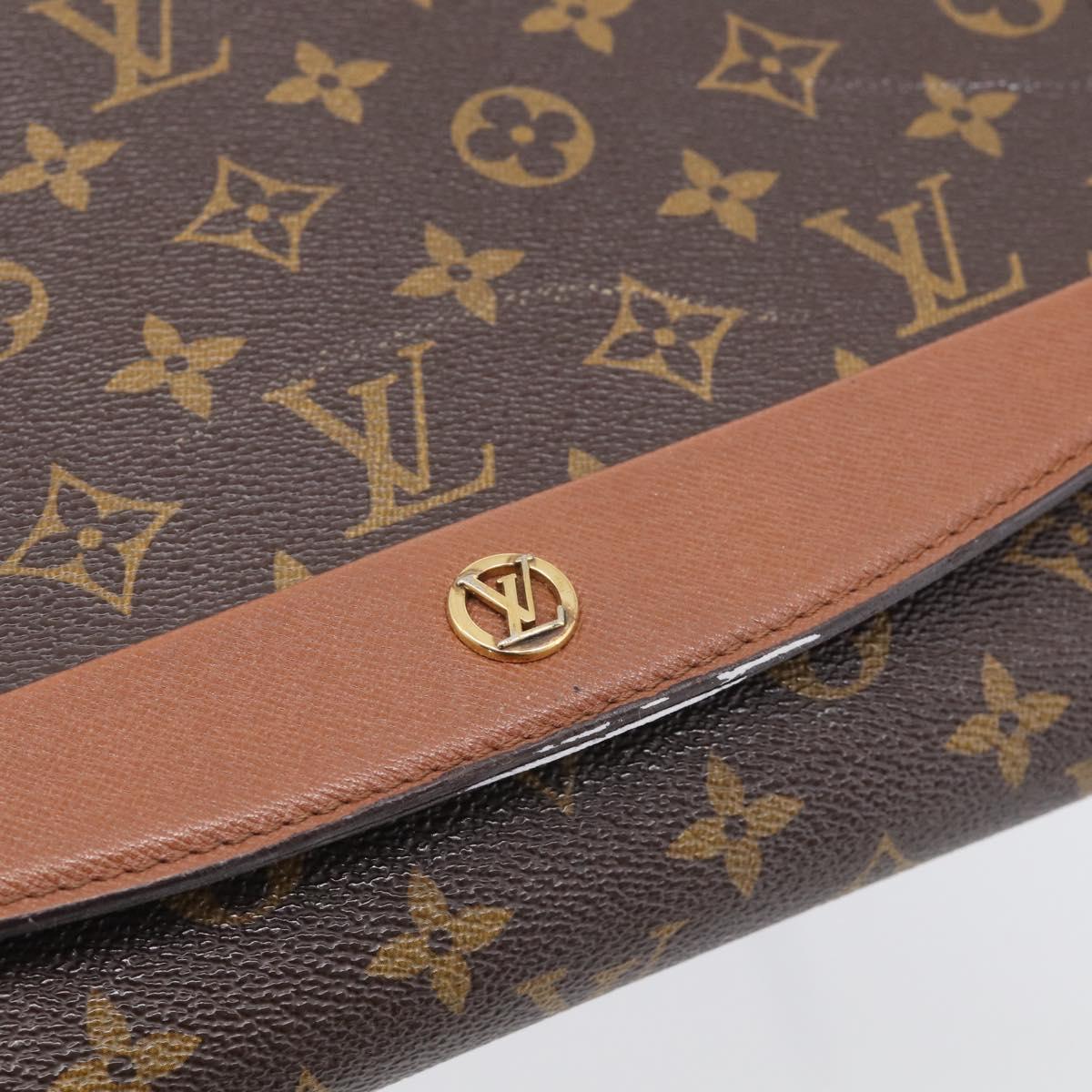 LOUIS VUITTON Monogram Bordeaux 27 Shoulder Bag M51797 LV Auth ka7001