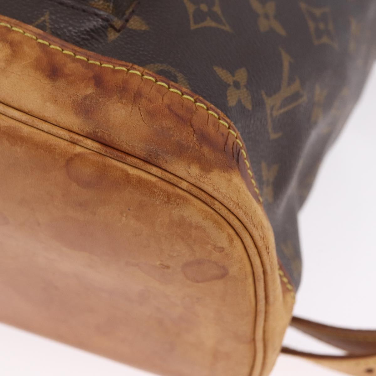 LOUIS VUITTON Monogram Montsouris GM Backpack M51135 LV Auth ka7004