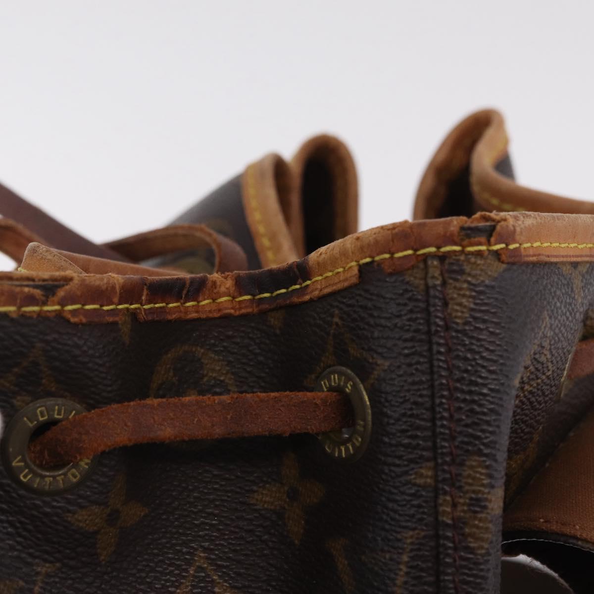 LOUIS VUITTON Monogram Montsouris GM Backpack M51135 LV Auth ka7004