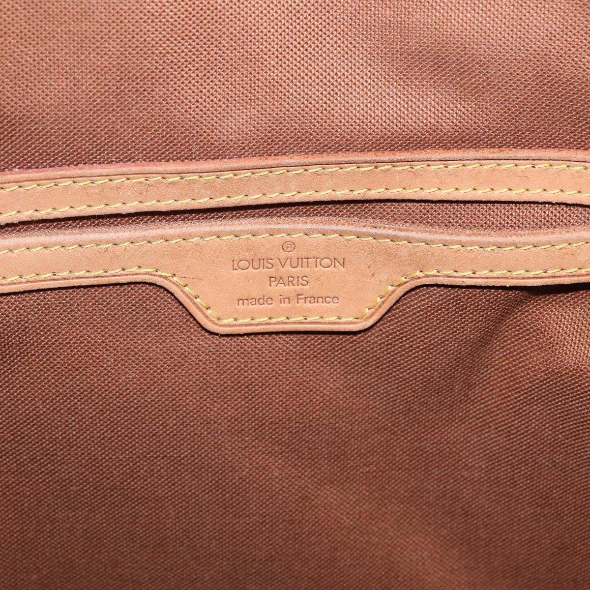 LOUIS VUITTON Monogram Montsouris GM Backpack M51135 LV Auth ka7004