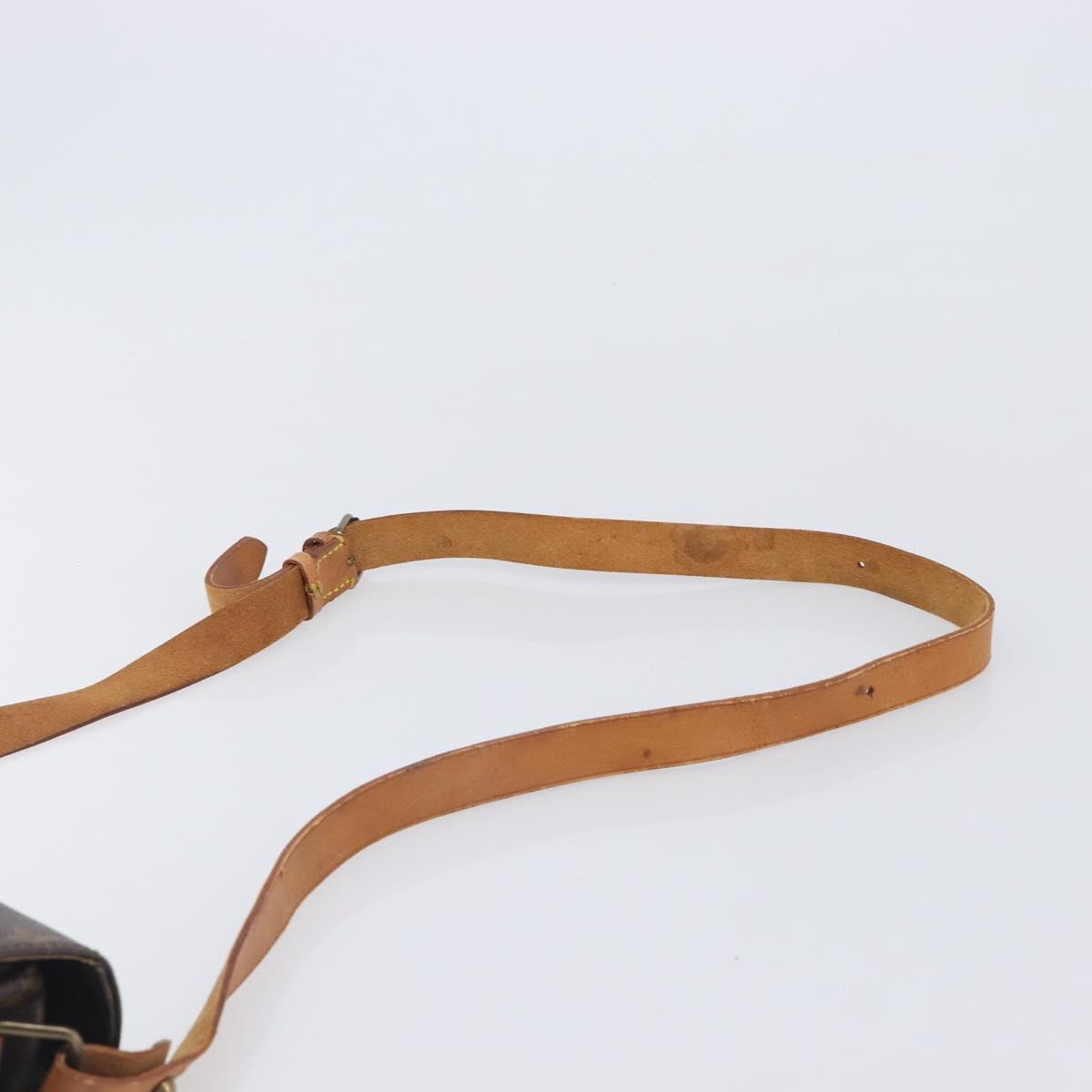 LOUIS VUITTON Monogram Cartouchiere MM Shoulder Bag M51253 LV Auth ka7007