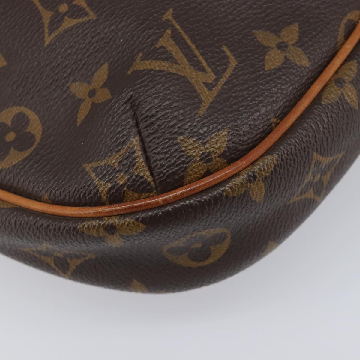 LOUIS VUITTON Monogram Odeon PM Shoulder Bag M56390 LV Auth ka7016A