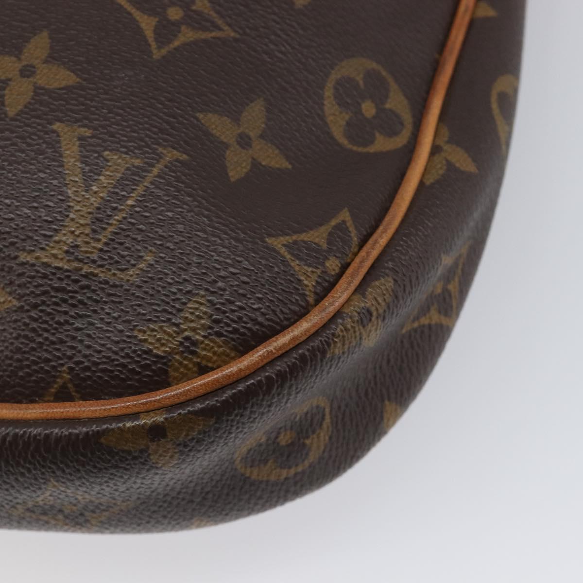 LOUIS VUITTON Monogram Odeon PM Shoulder Bag M56390 LV Auth ka7016A