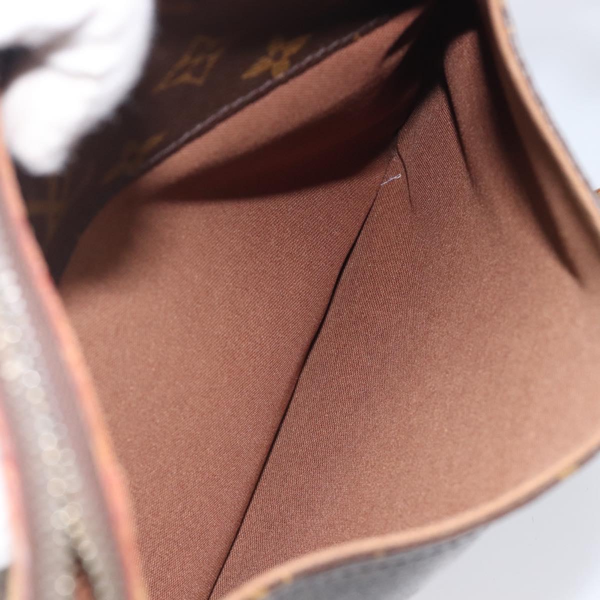 LOUIS VUITTON Monogram Odeon PM Shoulder Bag M56390 LV Auth ka7016A