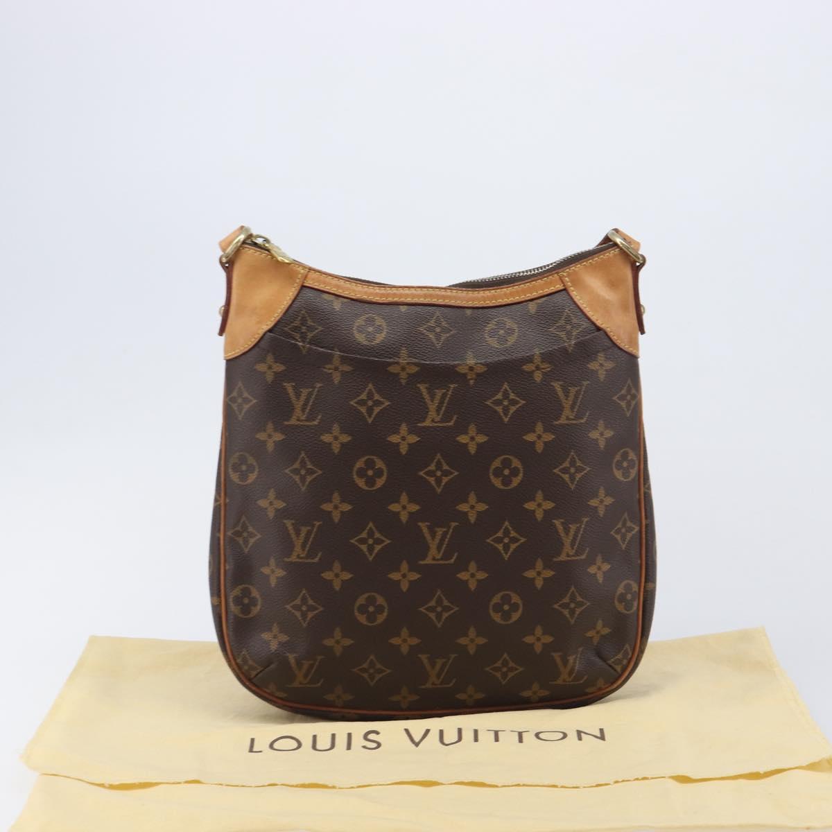 LOUIS VUITTON Monogram Odeon PM Shoulder Bag M56390 LV Auth ka7016A