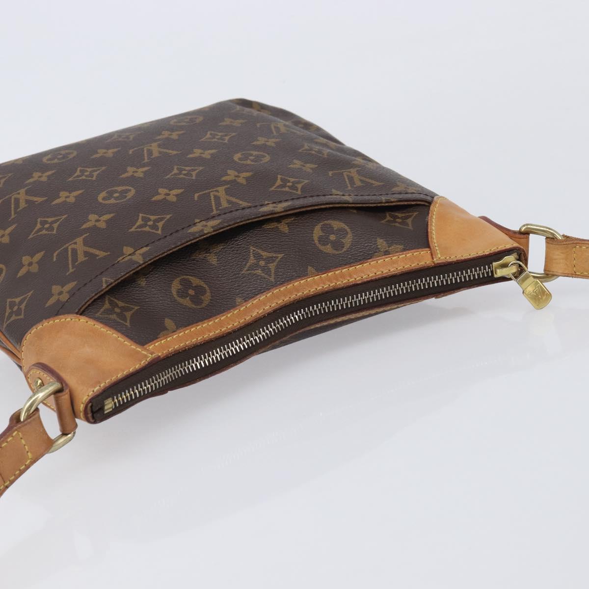 LOUIS VUITTON Monogram Odeon PM Shoulder Bag M56390 LV Auth ka7016A