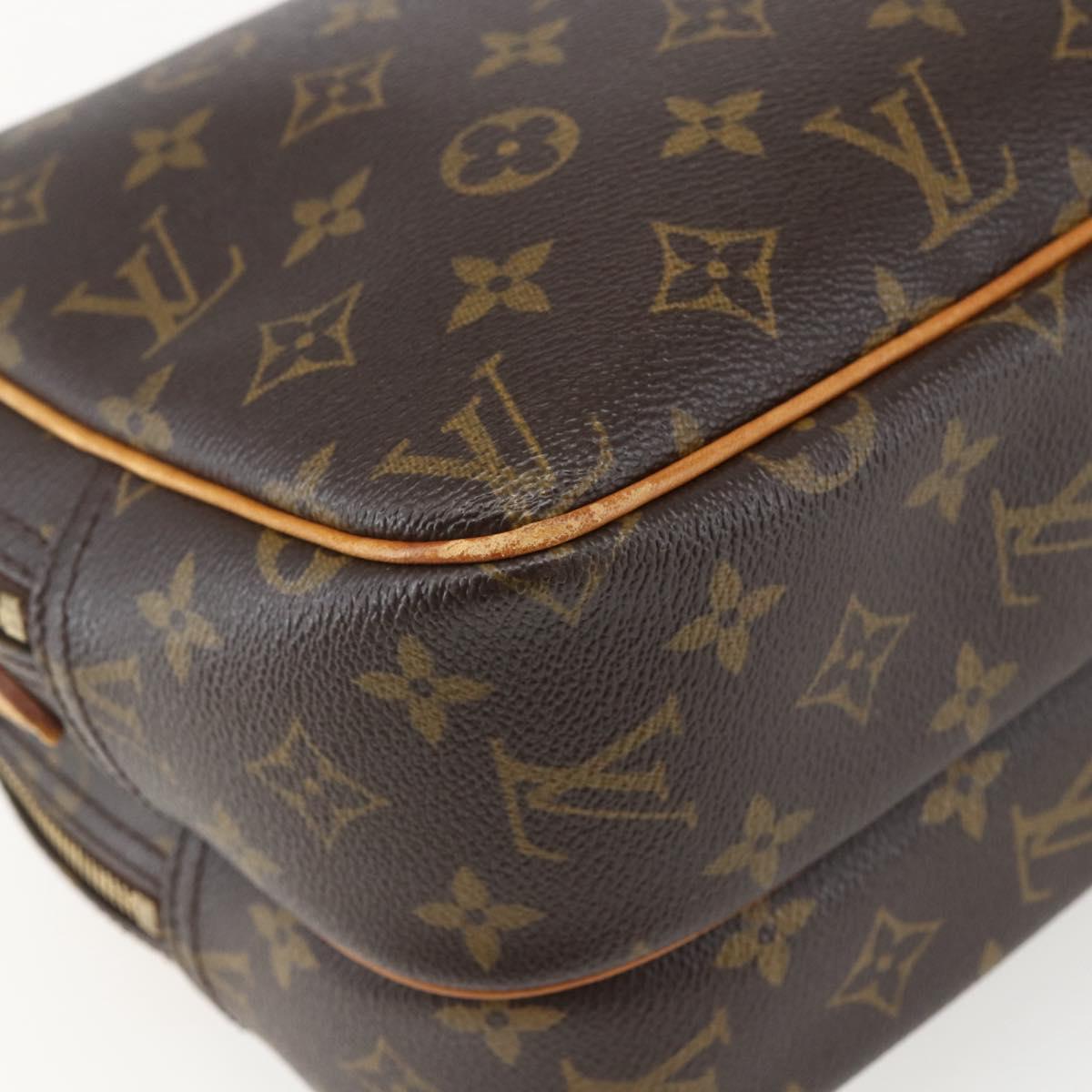 LOUIS VUITTON Monogram Reporter PM Shoulder Bag M45254 LV Auth ka702