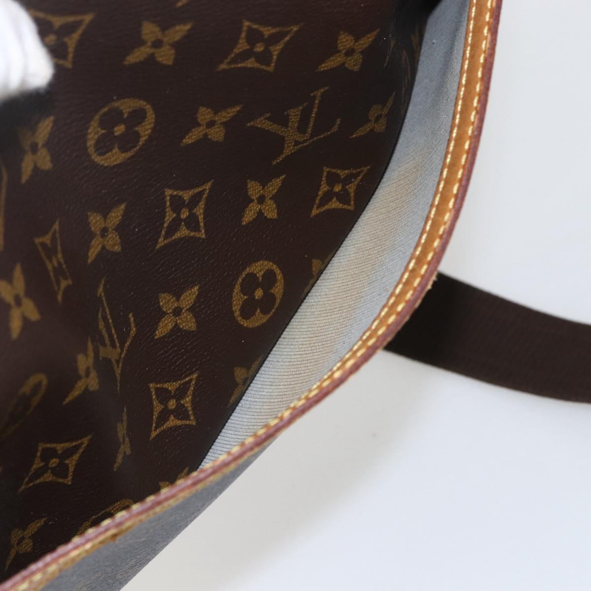 LOUIS VUITTON Monogram Reporter PM Shoulder Bag M45254 LV Auth ka702