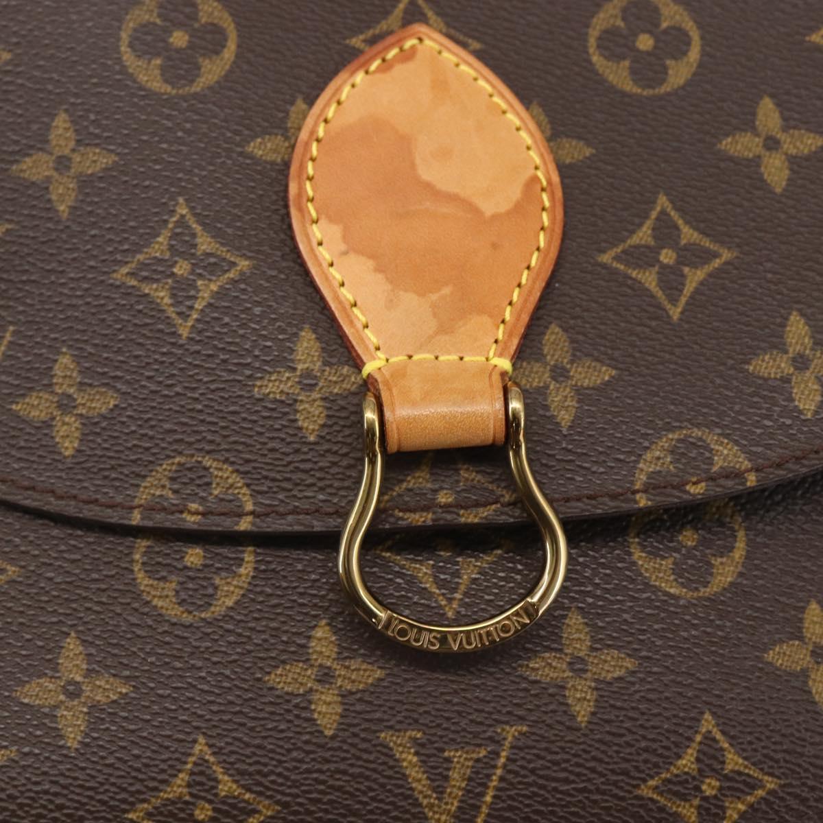 LOUIS VUITTON Monogram Saint Cloud GM Shoulder Bag M51242 LV Auth ka704